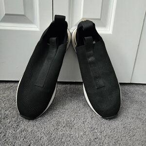 Black/Gold Slip-On Women's MK Sneakers